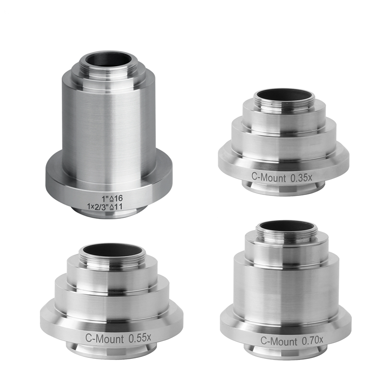 0.35X 0.55X 1X Microscope C Mount Camera Adapter for Leica UIS DM Series Trinocular Microscope JT0506.0513